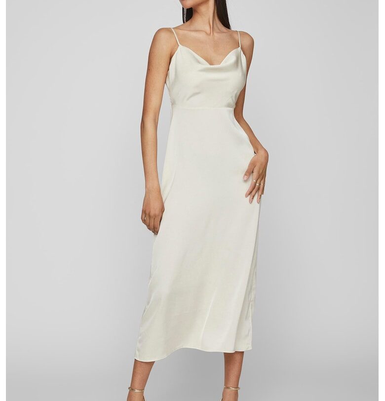 Сатинирана рокля Vila