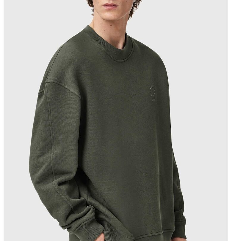 Свободен суитшърт Haven - Зелени аспержи AllSaints