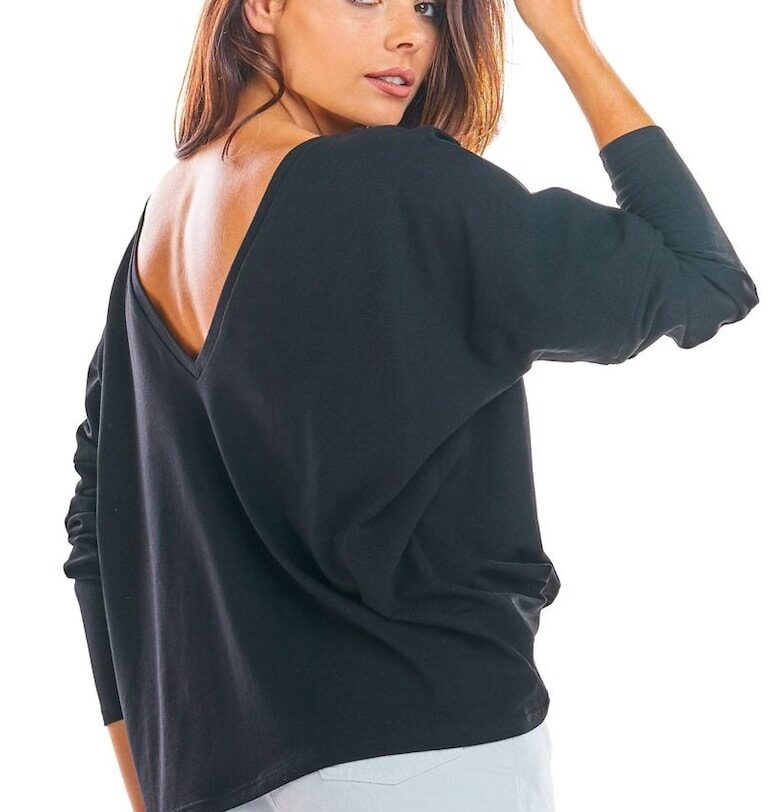 Свободна блуза с кръгло деколте - Един размер InfiniteYou