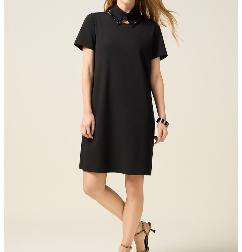 Свободна рокля с отделяща се яка Oltre