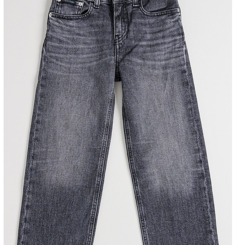 Свободни дънки деграде - Tъмносив CALVIN KLEIN