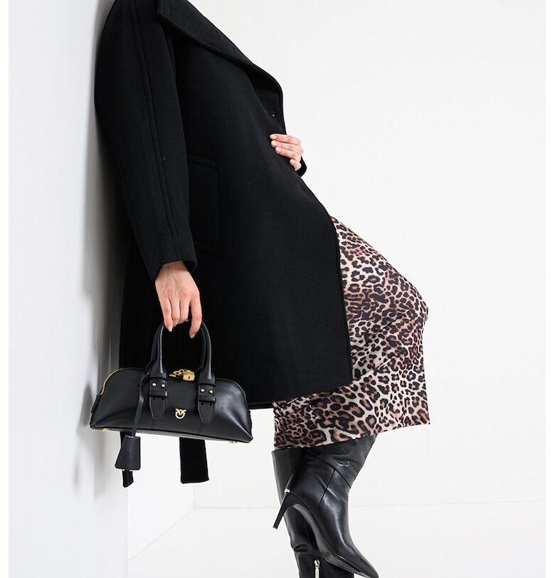 Свободно палто - Черен CALVIN KLEIN