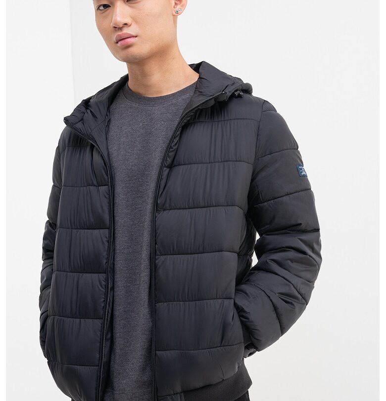 Свободно яке с качулка - Черен Pepe Jeans London