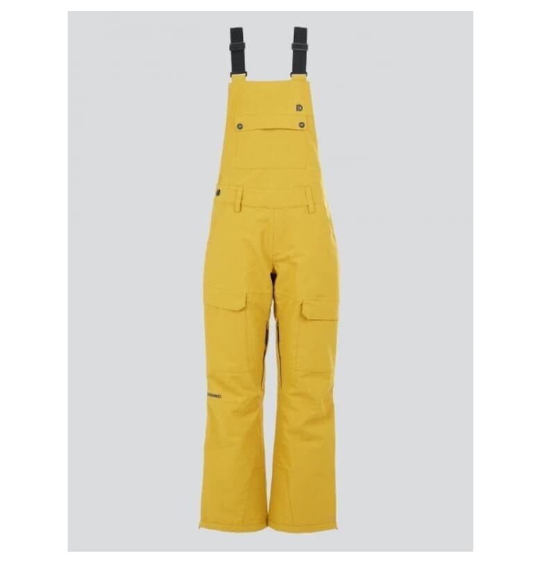 Ски или сноуборд панталон  Sakura ECO Bib Pants - жълт - дамски - Жълт Fundango