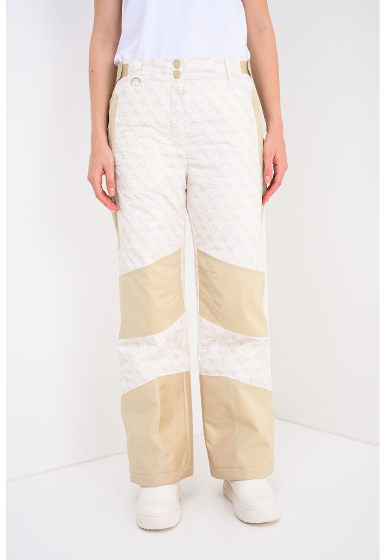 Ски панталон с лого - Бял/Крем GUESS