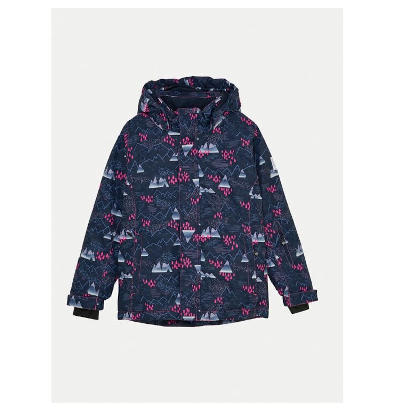 Ски яке за момичета - Цвет Детско - 304424564 - Рециклиран полиестер - - Многоцветен Color Kids