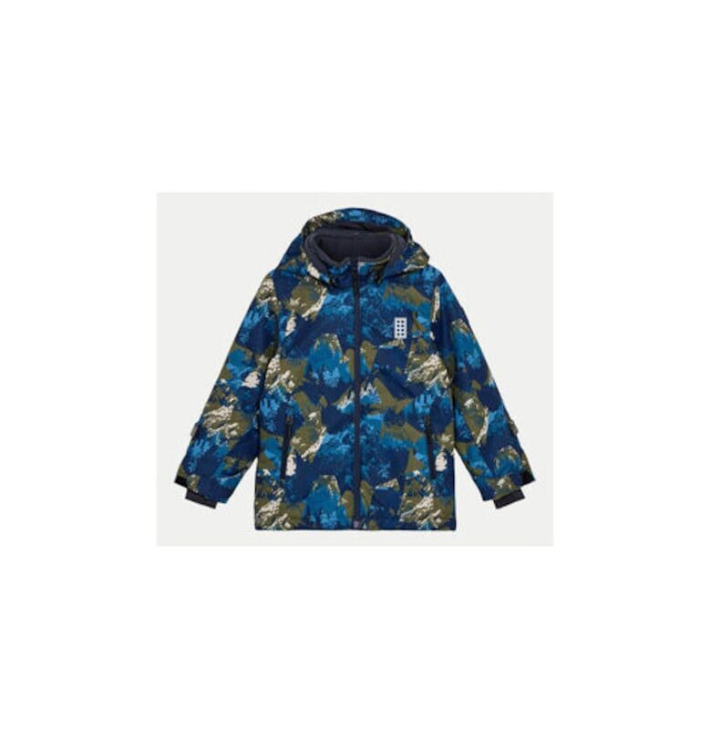 Ски яке за момче -  304285578 - Полиестер - 116 см - Син LEGO