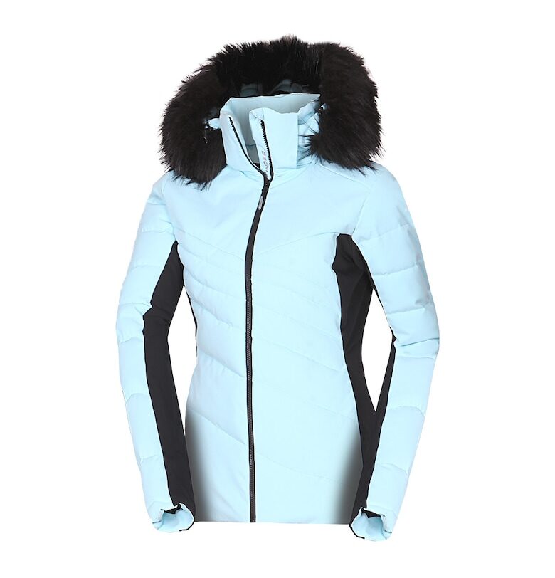 Ски яке с отделящ се еко пух - Blue Black NORTHFINDER
