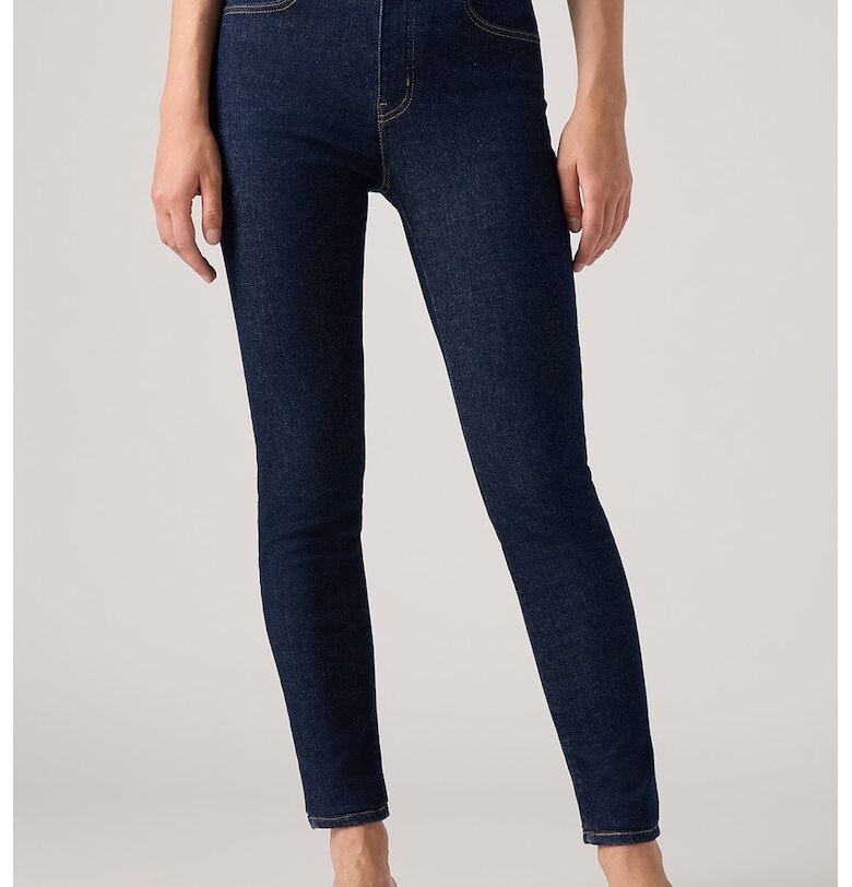 Скини дънки 721® c висока талия - Ултрамарин синьо/Син Levis