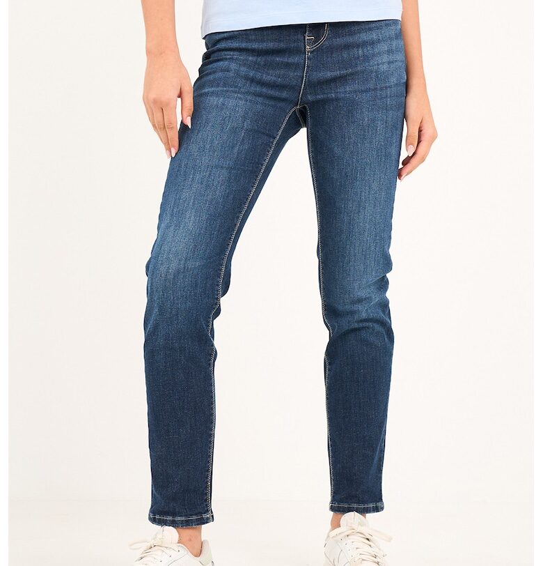 Скини дънки със захабен ефект - Тъмносин Lee Cooper