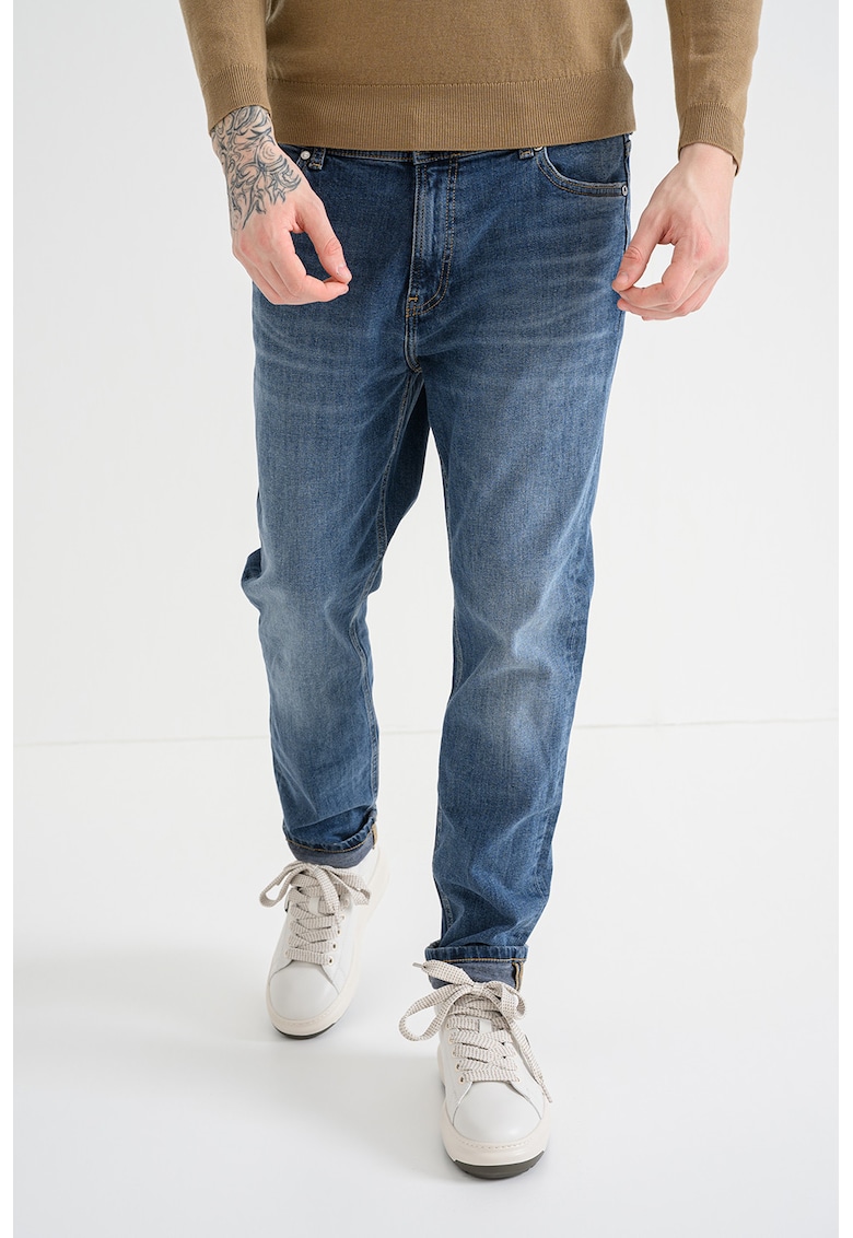 Скосени дънки 860 - Син меланж Karl Lagerfeld