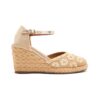 Скосени еспадрили със сплетен дизайн с кожа Gioseppo