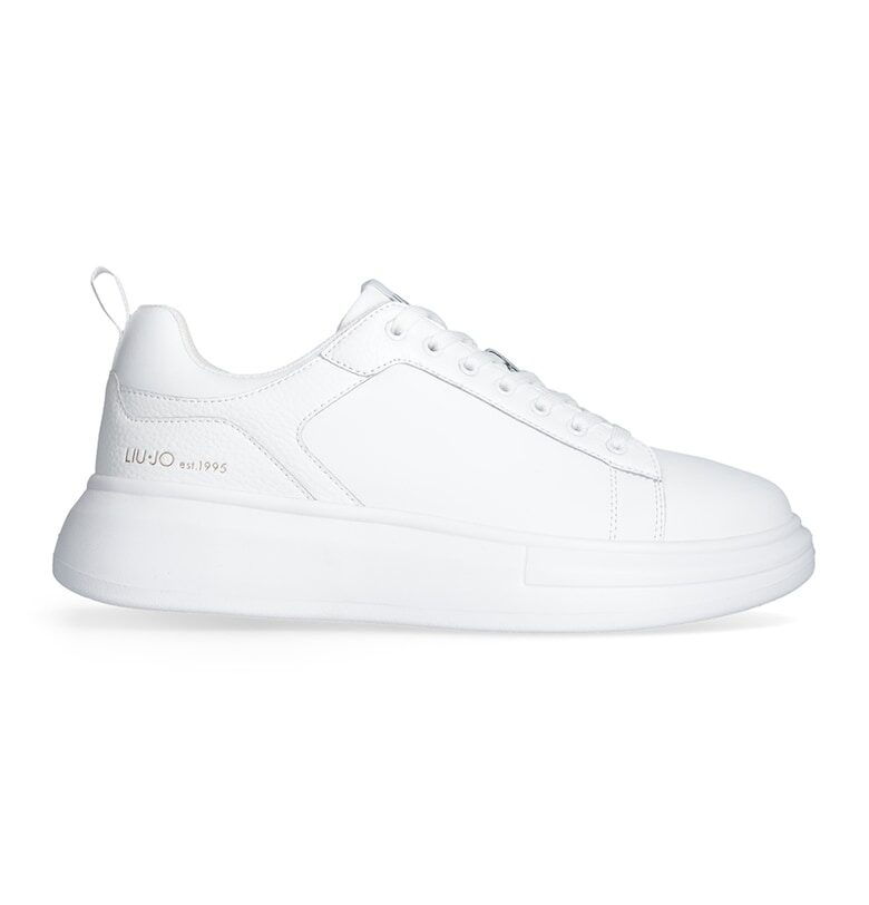 Скосени маратонки с кожа и еко кожа Liu Jo