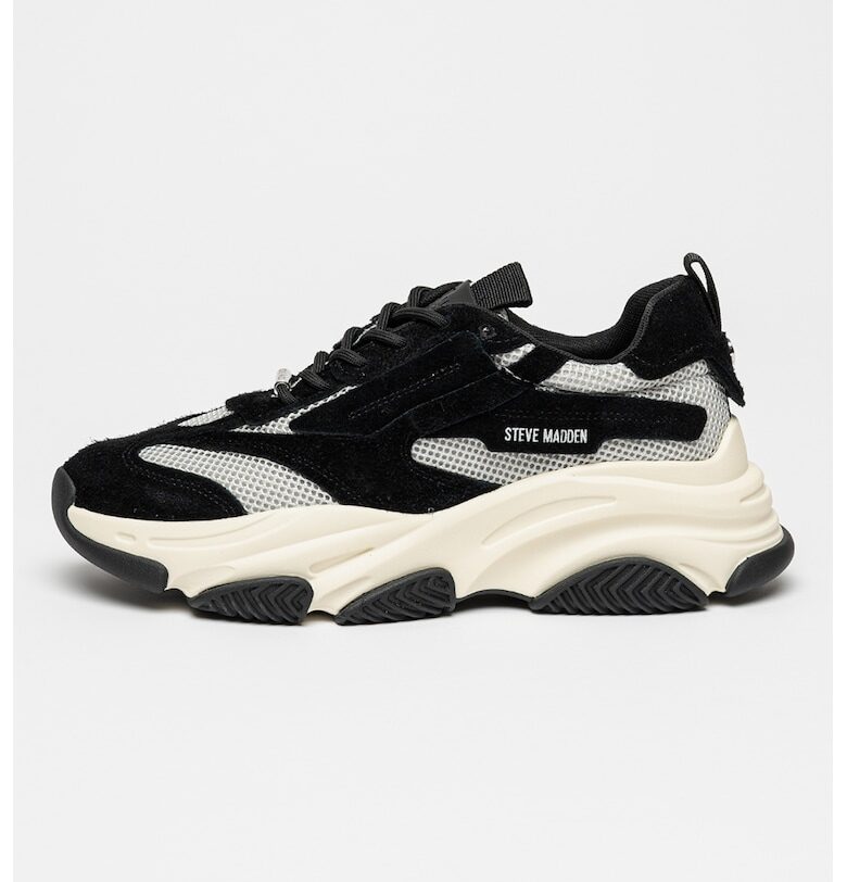 Скосени спортни обувки Possess с велур Steve Madden