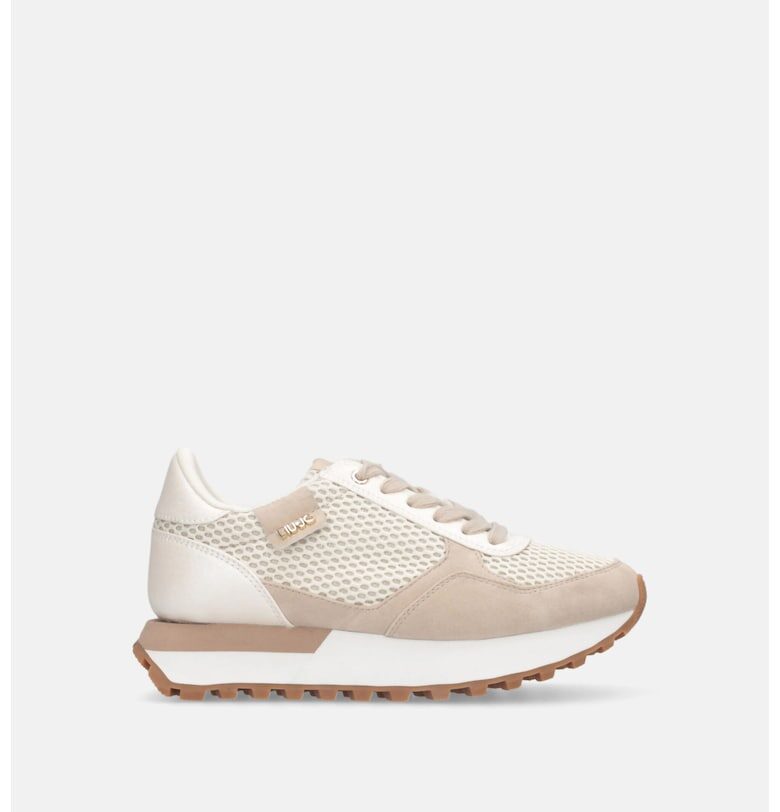 Скосени спортни обувки от еко кожа с мрежести зони Liu Jo