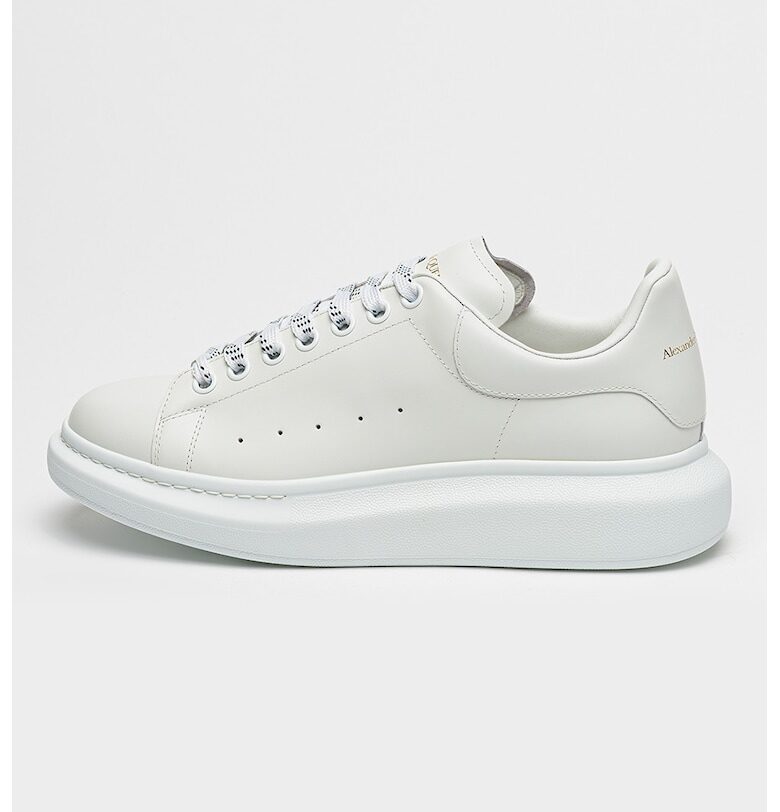 Скосени спортни обувки от кожа Alexander McQueen