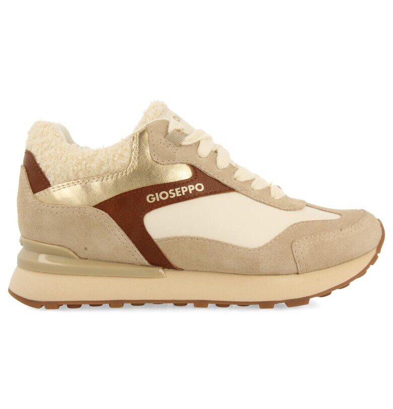 Скосени спортни обувки с велур Gioseppo