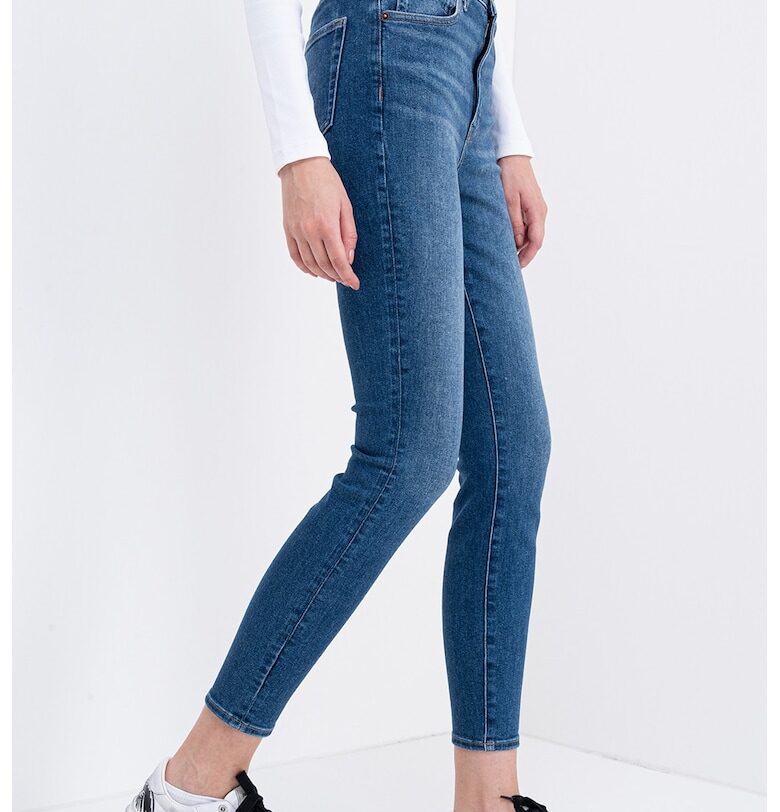 Скъсени скини дънки - Син CALVIN KLEIN JEANS