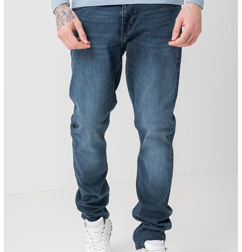 Слим дънки Vegas - Син меланж Mustang