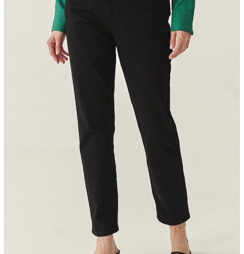 Слим дънки с джобове - Черен Tatuum