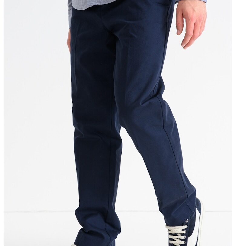 Слим панталон чино Genar - Ултрамарин синьо HUGO