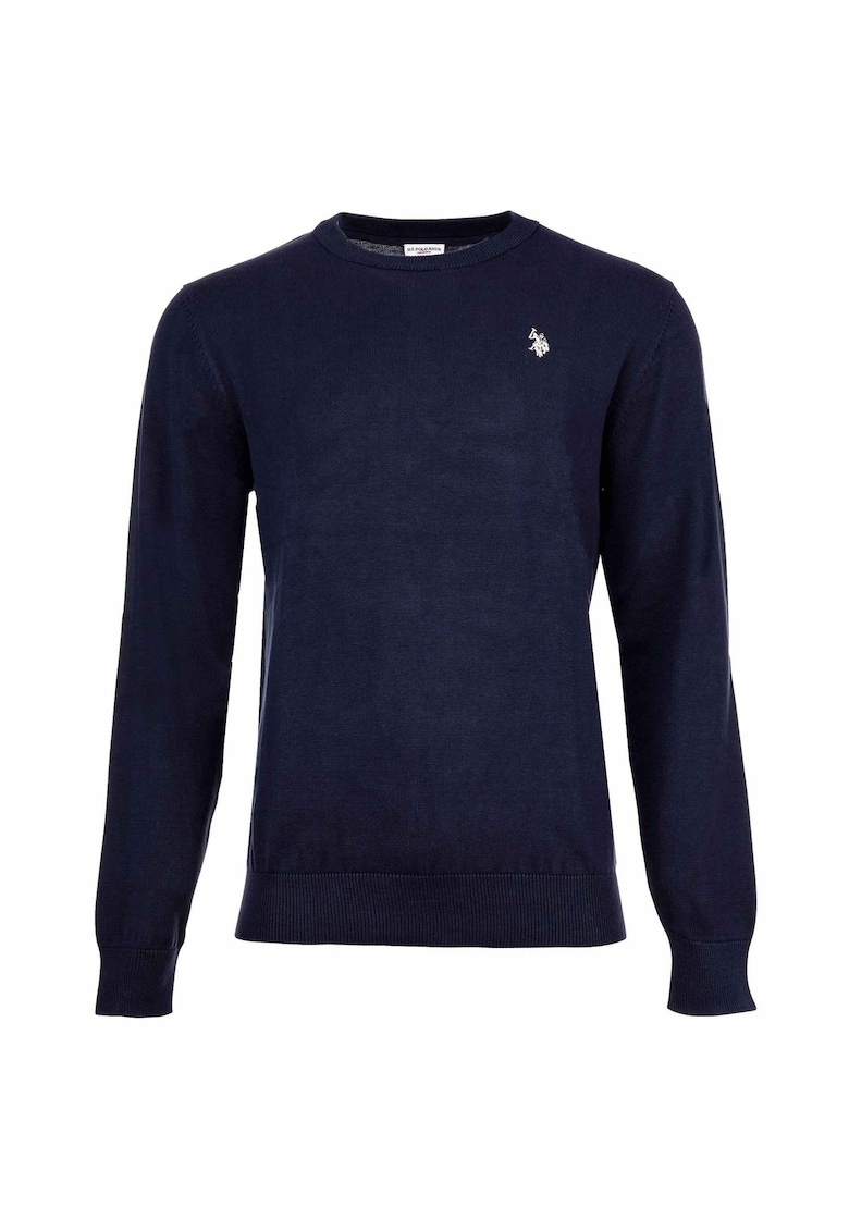 Слим пуловер - Тъмносин US Polo Assn