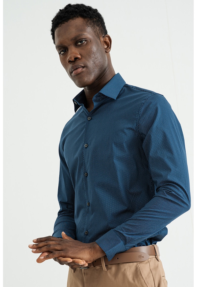 Слим риза - Тъмносин CALVIN KLEIN