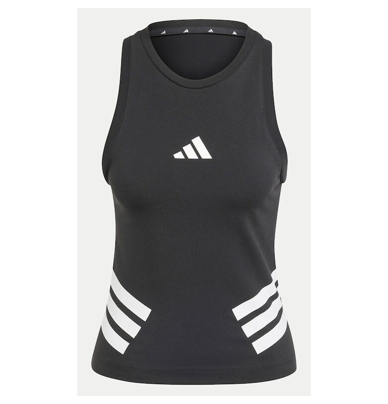 Слим фит тениска с принт adidas