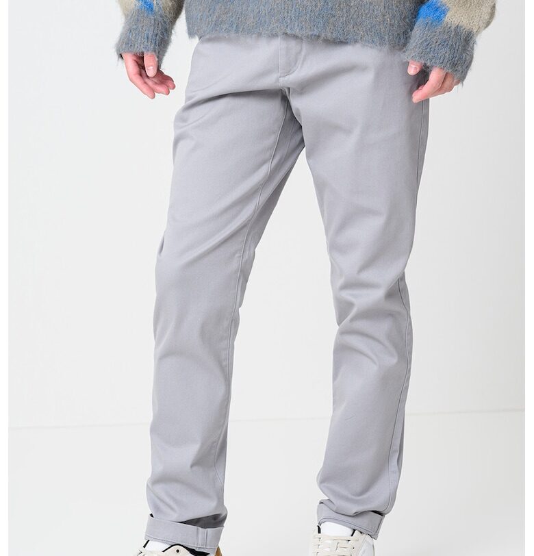 Слим чино панталон - Светло сив CALVIN KLEIN