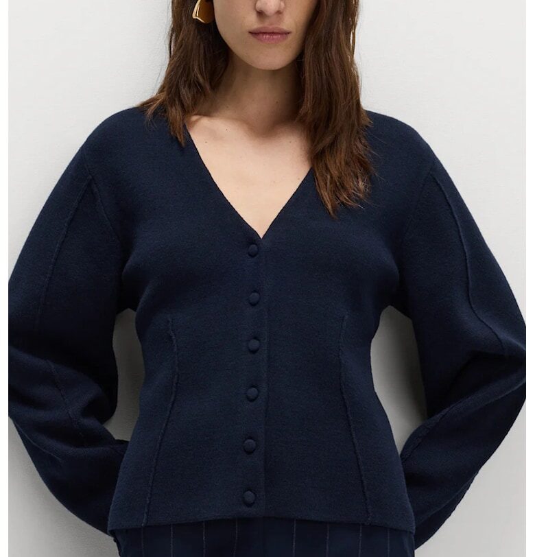 Слим шпиц жилетка - Тъмносин Marks  Spencer