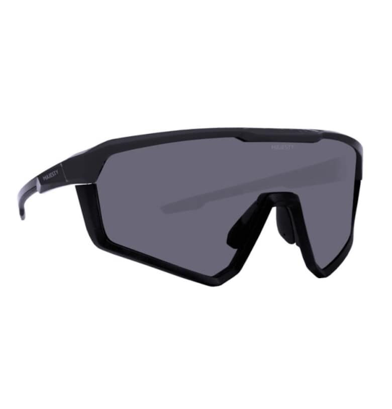 Слънчеви очила  Pro Tour Black с черни стъкла и прозрачни стъкла Majesty