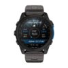 Оригинален Мъжки Смарт часовник Garmin D2 Mach 2 Amoled 51 мм Carbon Gray DLC Titanium/Vented Titanium 010-02905-31