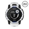 Оригинален Мъжки Смарт часовник Garmin Instinct 3 Solar 45 мм Whitestone/Bolt Blue 010-02934-03