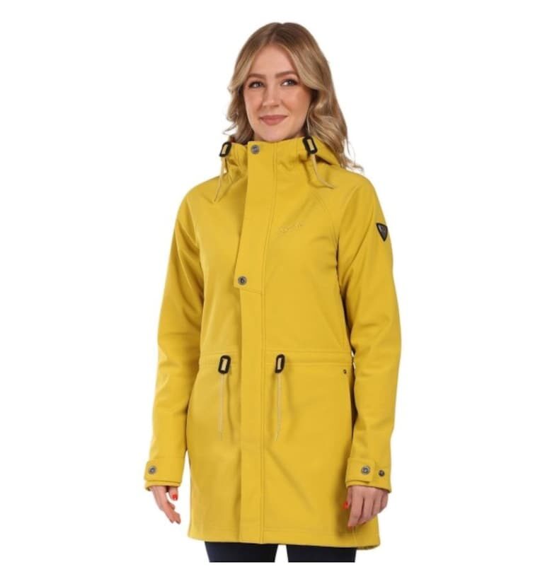 Софтшел яке  Lasika - Жълто - Дамско - KILPI