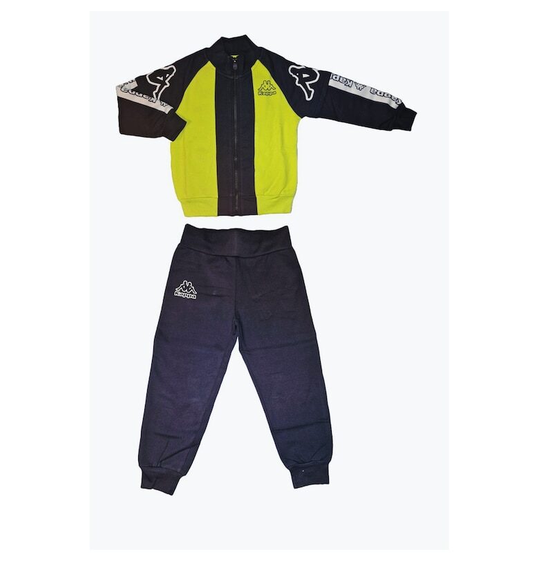 Спортен екип за момче  8051T0051 - Жълт Kappa