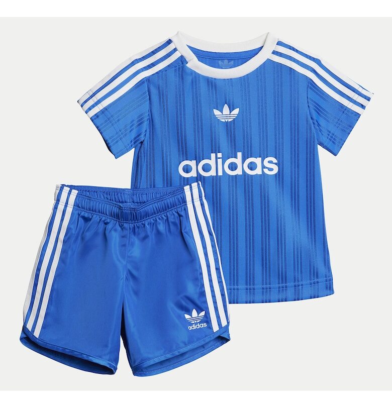 Спортен екип с тениска и къси панталони унисекс adidas