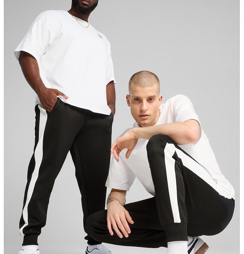 Спортен панталон Always On - Бял/Черен Puma