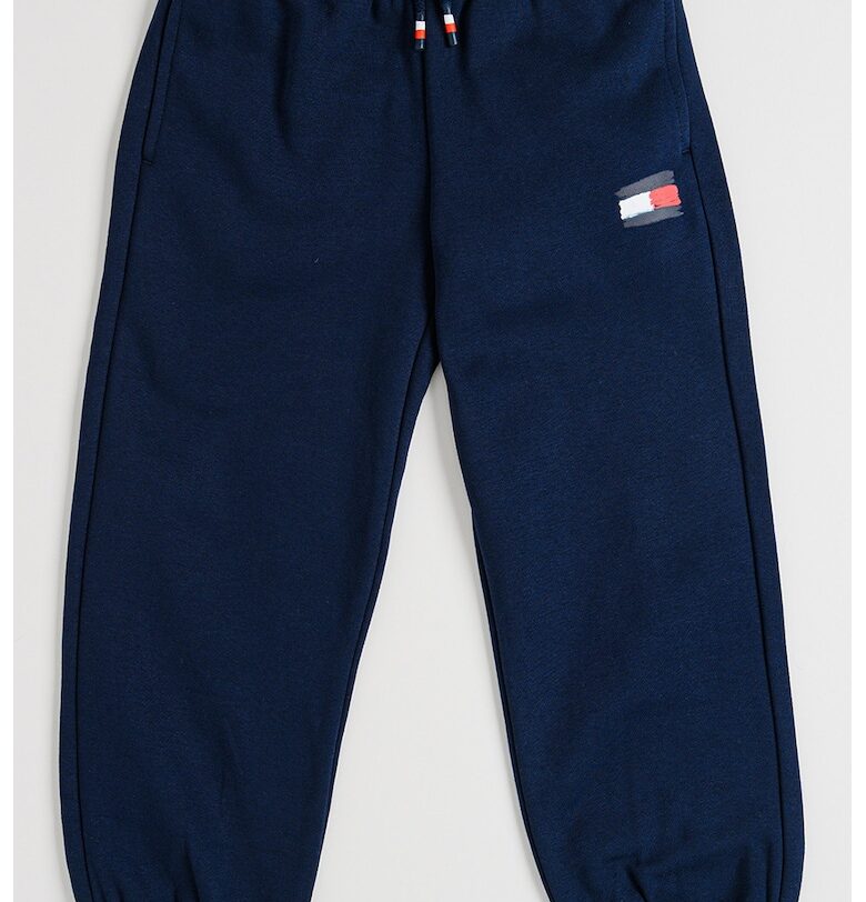 Спортен панталон с връзка - Тъмносин Tommy Hilfiger