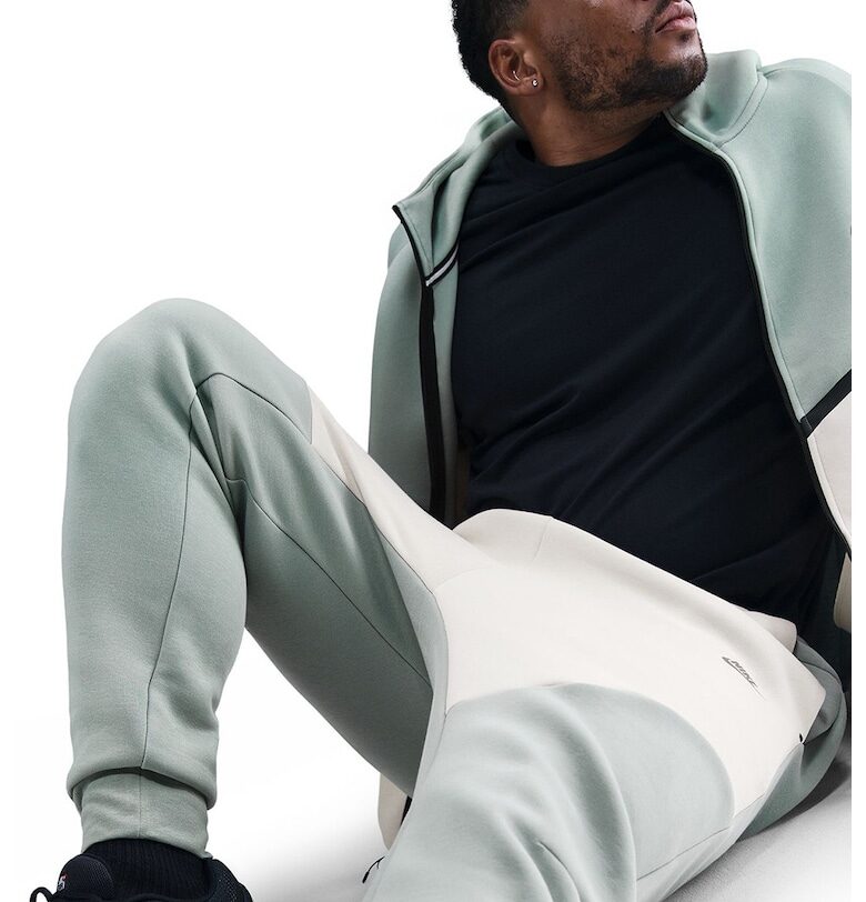 Спортен панталон с памук с регулируема талия Nike