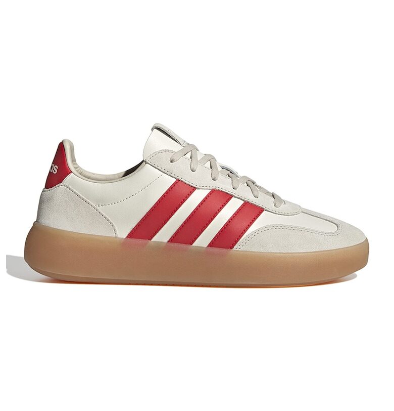 Спортни обувки Barreda Decode от кожа и велур с лого adidas Sportswear