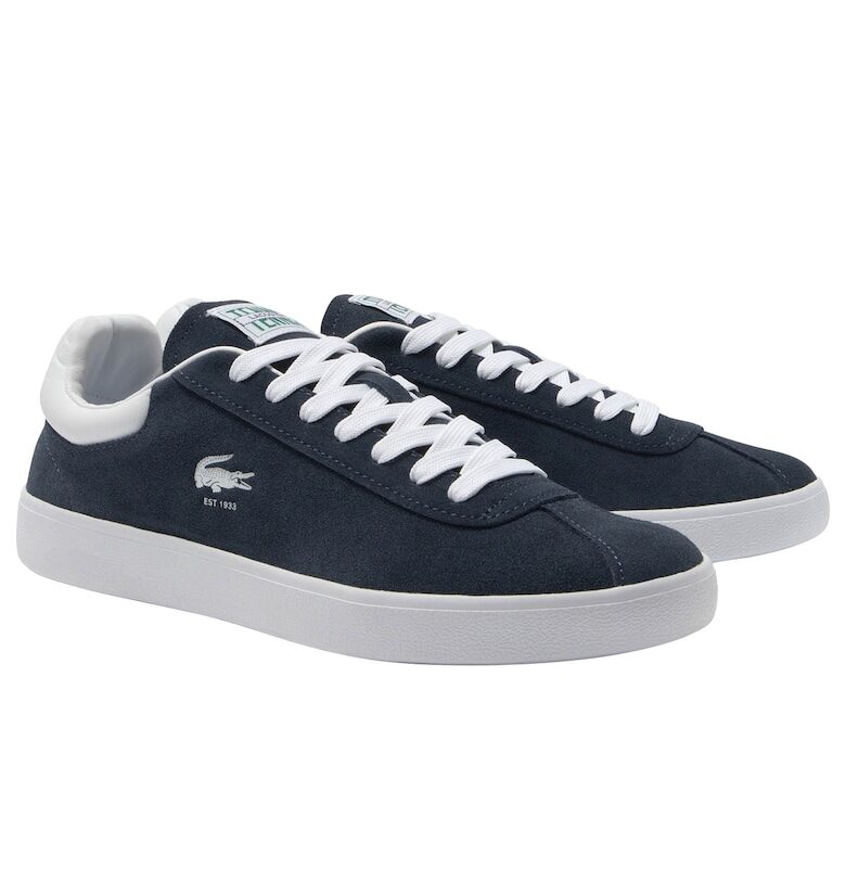 Спортни обувки Baseshot с велур и кожа Lacoste