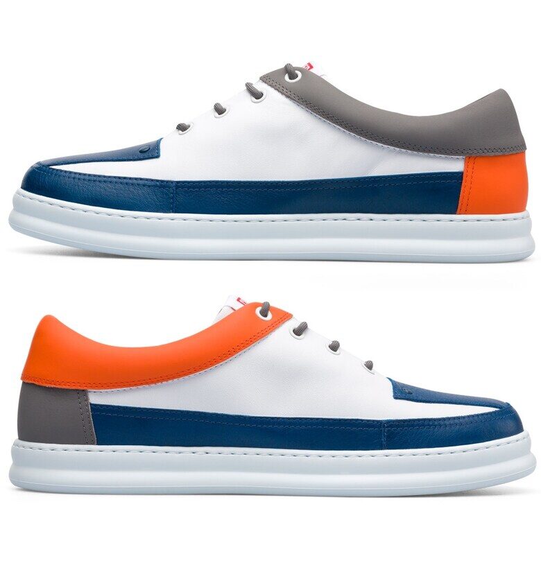 Спортни обувки Runner от кожа в цветен блок Camper