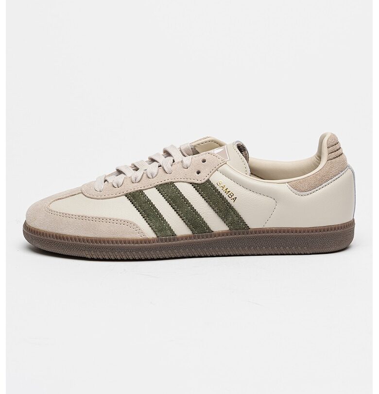 Спортни обувки Samba OG от кожа и велур adidas Originals