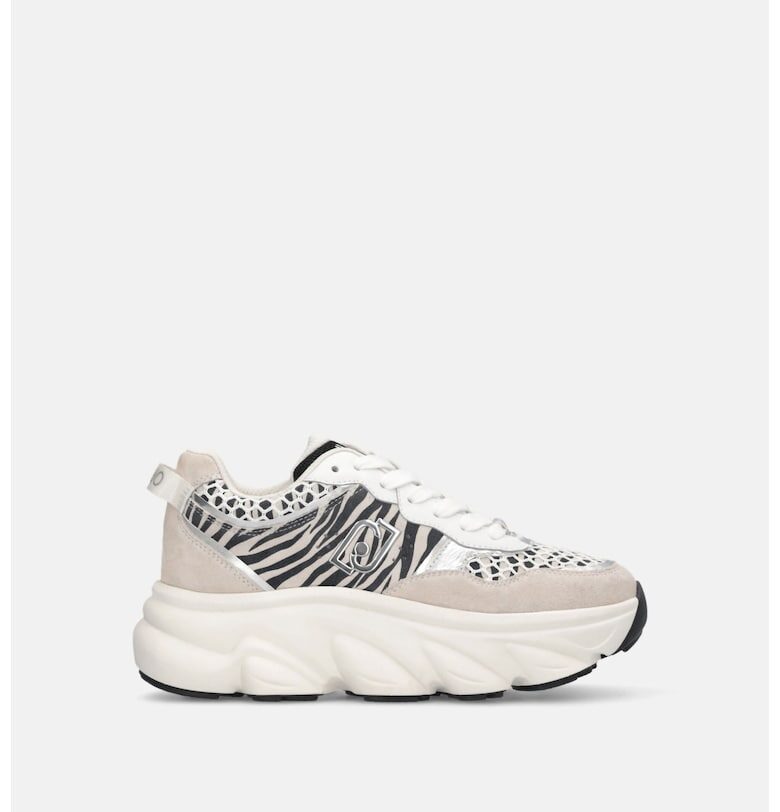 Спортни обувки Steffy с велур и животински принт Liu Jo