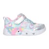 Спортни обувки Unicorn Charmer с LED светлини и велкро Skechers