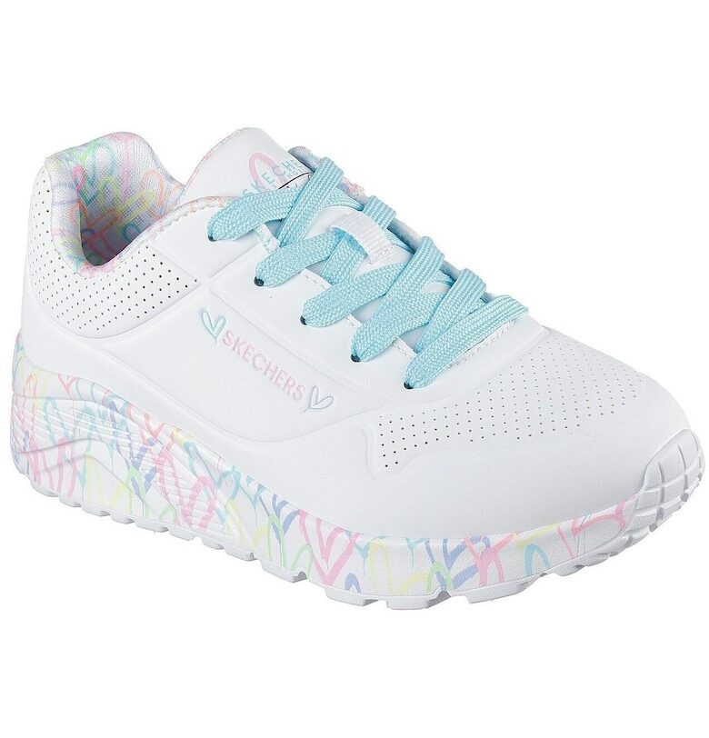 Спортни обувки Uno Lite - Lovely Luv от еко кожа Skechers