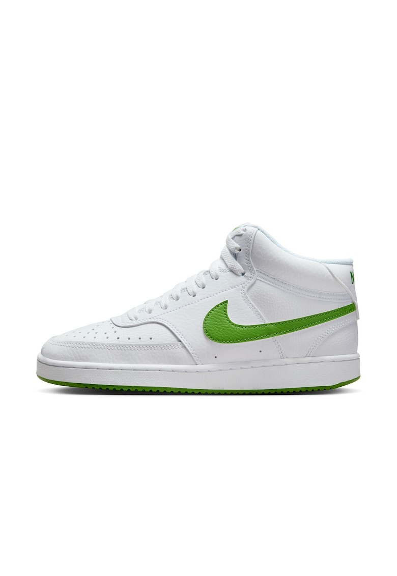 Спортни обувки - Wmns Nike Court Vision Mid - Естествена кожа Nike