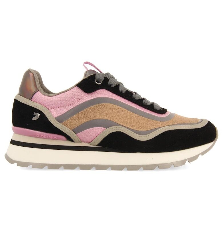Спортни обувки в цветен блок с велур Gioseppo