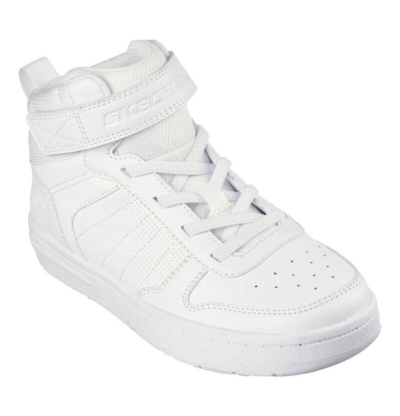 Спортни обувки от еко кожа с Smoothstreet Skechers