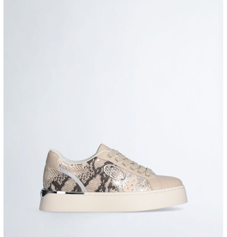 Спортни обувки от еко кожа с шарка топ шагрен Liu Jo